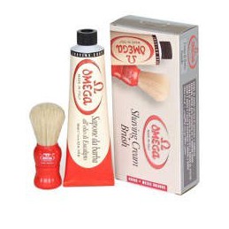 Omega soap set + brush